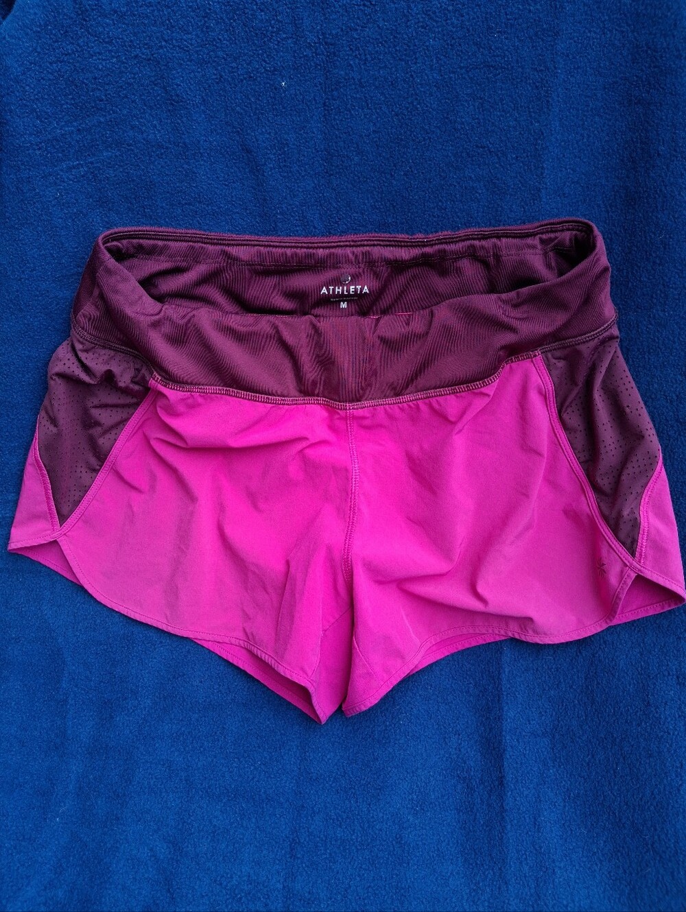 Athleta Pink Plum Athletic Shorts